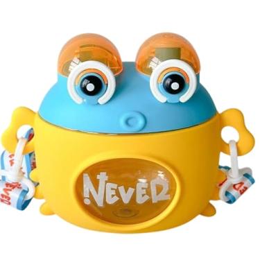 Imagem de Rrlihjgu Cantil De Agua Infantil | Copo De Agua Em Forma De Caranguejo 600ml,Copo Impermeável Com Alça E Modo De Beber Para Meninas Meninos Escola Escalada Acampamento - Para Meninas Viagem Parque
