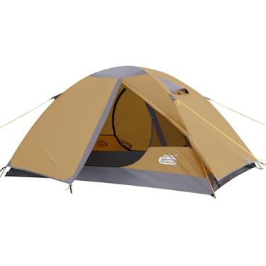 Imagem de Tenda de mochila para 2 pessoas, impermeável à prova de vento, tenda para duas pessoas, leve e fácil configuração, barraca para 2 homens, para acampamento, caminhada, ciclismo, motociclismo