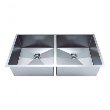 Imagem de Cuba Dupla Cozinha Gourmet Aço Inox Luxo C/acessórios
