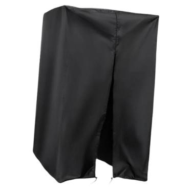 Imagem de Vaveren Capa protetora para barra fixa, em nylon preto, à prova de poeira, multifuncional, para homens e mulheres, ideal para agachamentos e exercícios, Altura 168 Cm