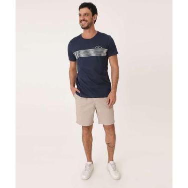 Imagem de Bermuda Masculina Sarja Chino MR-25115, Bege, 44