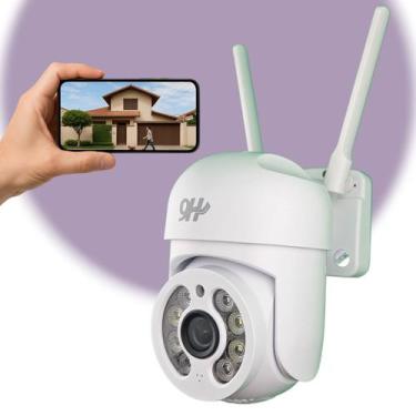 Imagem de Câmeras Segurança 9H Wi-fi Externa HD Visão Noturna 360 - Tech Mandari