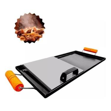 Imagem de Churrasqueira inox com espeto giratorio Super Resistente. INFINITY-GRI