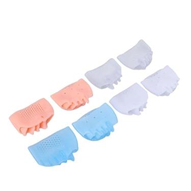 Imagem de TARSHYRY Separadores de Dedos de Silicone de Grau, Corretor de Joanetes e Espaçadores de Dedos para Sobreposição de Dedos, Com Orifícios de Ventilação para Conforto Respirável (4 Pacote)