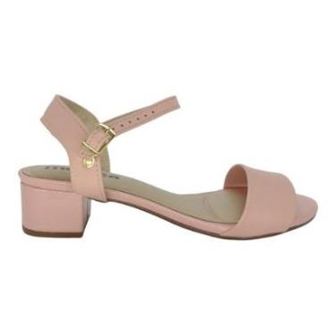 Imagem de Sandália Moleca Salto Grosso Baixo Casual Clássica 5259.805-Feminino