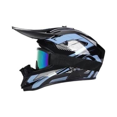 Imagem de Capacete De Motocross Unissex Para Adultos E Crianças, Certificado DOT