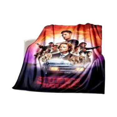 Imagem de Cobertor Impresso Em 3D Da Região Sobrenatural, Macio E Confortável Pa