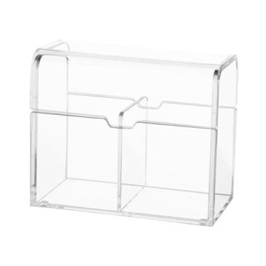 Imagem de simhoa Caixa organizadora de cartas colecionáveis ​​para crianças, ideal para guardar e exibir histórias infantis. Feita em acrílico transparente, Compartimento Único