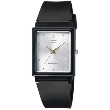 Imagem de Casio Núcleo relógio analógico com Resin Strap, Black, 25 (Modelo: EAW-MQ-38-7A)