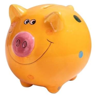 Imagem de Cofrinho cofrinho de cerâmica cofrinho para crianças cofrinho para meninos e meninas, presente de aniversário exclusivo, decoração de berçário, cofrinhos, decoração de casa