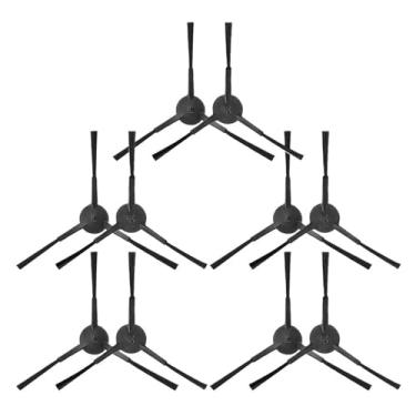 Imagem de Escova lateral, compatível com Tikom G7000, aspirador de pó robô de varredura portátil sem fio, peças de reposição para casa (10 peças)