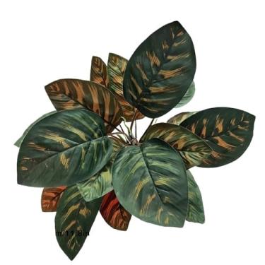 Imagem de Buquê de plantas verdes de plástico simulação casamento grama parede arranjos florais acessórios de mesa casa decorações falsas (Roxo)