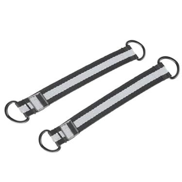 Imagem de 1 par crianças gangorra conectando cinto acessórios de cinta de balanço com fivela de anel d