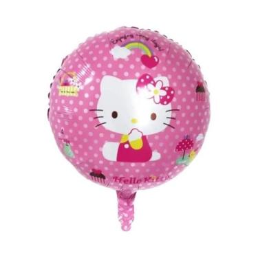Imagem de Decoração De Balões Hello Kitty Para Meninas, Suprimentos Para Festa D