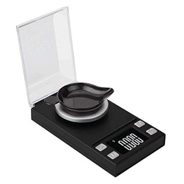Imagem de SGeneE Balanças digitais de bolso para joias Balanças de alimentos de cozinha de alta precisão (10 g/0,001 g)