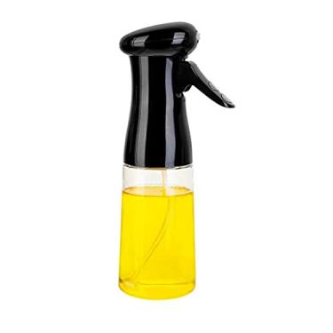 Imagem de Frasco de spray de óleo de 210 ml para cozinhar vinagre pulverizador de névoa para churrasco garrafa de spray para cozinha doméstica cozinhar churrasco grelhar assar (cor: A) (A), preto