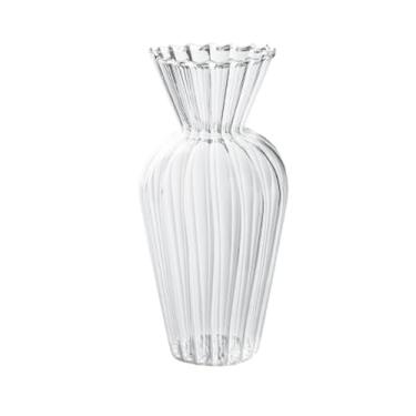 Imagem de WUHUQN Vaso de flores vaso de vidro transparente decoração de mesa flor seca pequeno dispositivo de flores casa sala de estar vaso de flores hidropônico para arranjo floral