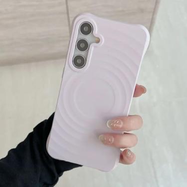 Imagem de Capa de silicone líquido de luxo para carregamento sem fio para Samsung S25 S24 S23 Ultra Plus, capa macia à prova de choque (para Galaxy S23 FE/Roxo Escuro)