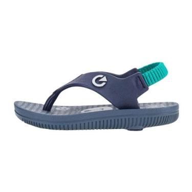 Imagem de Chinelo Grendene Cartago Jasper Com Necessarie - 12050, 19, Azul