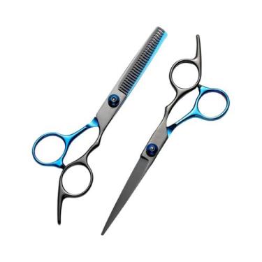 Imagem de Tesoura Profissional De Cabeleireiro De 6 Polegadas Para Desbaste E Co