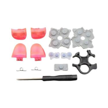 Imagem de Conjunto Completo De Controle PS5: Botões L1 R1 L2 R2 ABXY, Joysticks,