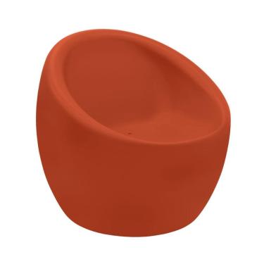 Imagem de Poltrona Tramontina Oca em Polietileno Laranja Caqui