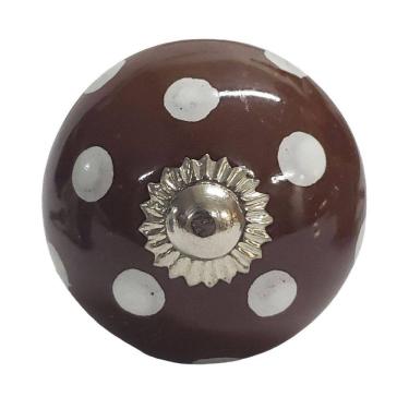 Imagem de Puxador Cerâmica Indiano Modelo 48