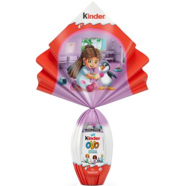 Imagem de Ovo de Páscoa Kinder Descubra o Mundo Infantil Chocolate ao Leite 150g Surpresa Interativa