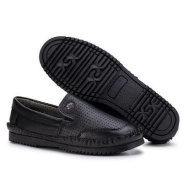 Imagem de Sapatilha Mocassim Masculina Preta Tamanho:39;Genero:Masculino;Cor:-Masculino