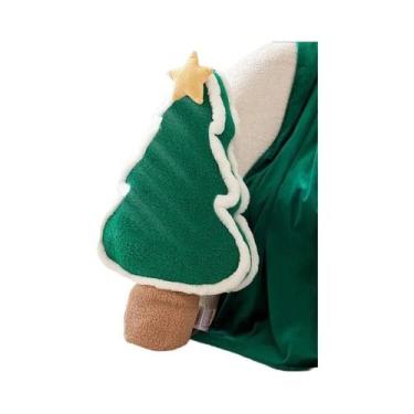 Imagem de Meias De Natal De Pelúcia Em Formato De Biscoito De Gengibre, Cabana D