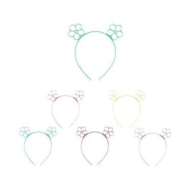 Imagem de Tiara De Orelhas De Gato Luminosa Que Brilha No Escuro, 6 Peças, Faixa