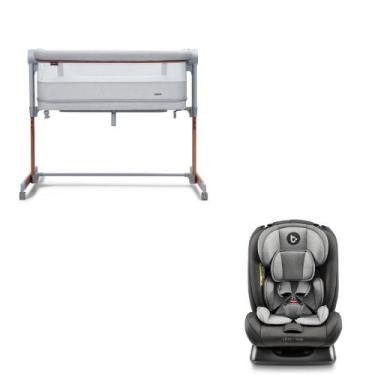 Imagem de Kit Berço e Cercado Hypnos 3 em 1 Portátil 0 a 13Kg + Cadeirinha para 