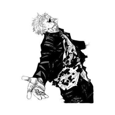 Imagem de Pôsteres De Anime Jujutsu Kaisen Estilo Minimalista Arte Em Tela Decor