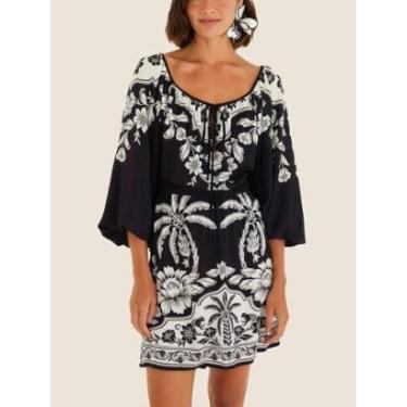 Imagem de Vestido Curto Mg Estampado Guanacaste Farm-Feminino