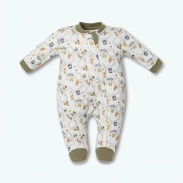 Imagem de Macacão Longo Com Zíper Hug Pequena Cidade Verde-Masculino