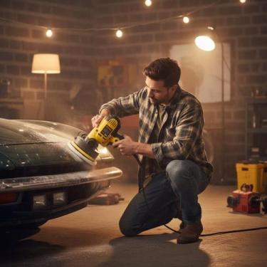 Imagem de Politriz Lixadeira Automotiva Profissional 127V 6 Pol Speed Regulável 