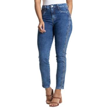 Imagem de Calça Jeans Sawary Levanta Bumbum - 282091 - 42, Azul, 42