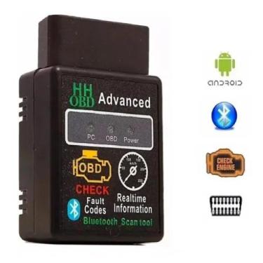 Imagem de Elm  Scanner Automotivo Obd2 Bluetooth Versão 2.1 Para Android - Prime