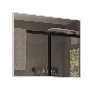 Imagem de Armário de Banheiro New com Espelho 100% Mdf Branco - Belizze Móveis
