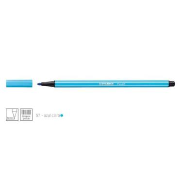 Imagem de Caneta Pen 68 Cor 57 Azul Claro - Stabilo