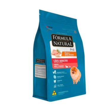 Imagem de Ração Fórmula Natural Pró Super Premium Cães Adultos Raças Mini e Pequ