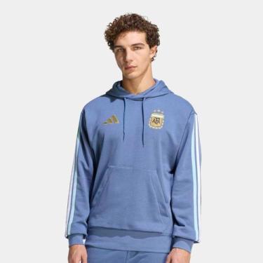 Imagem de Casaco Seleção Argentina 26/27 DNA Adidas Masculina, Azul, P