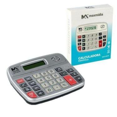Imagem de Calculadora Para Escritório 8 Digitos Cinza - DYNASTY