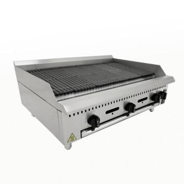 Imagem de Chapa Grill Char Broiler Profissional Industrial Prime a Gás 90cm PCG0