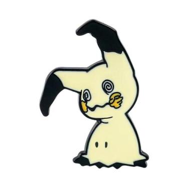 Imagem de Broche De Metal Esmaltado De Desenho Animado Pikachu Pokémon Fofo Para