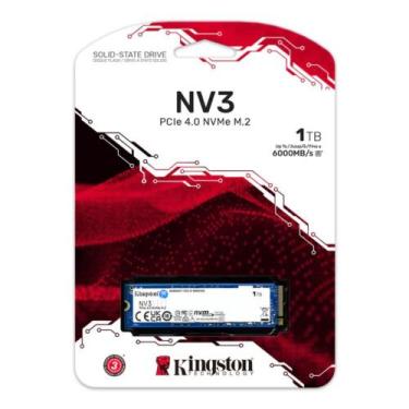 Imagem de SSD Kingston NV3 1TB NVMe PCIe 4.0 6000MB/s