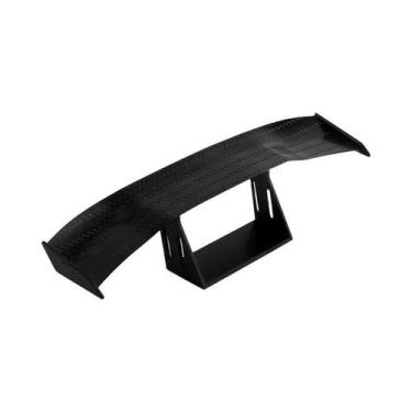 Imagem de Aerofólio Universal Preto Estilo Esportivo Mini Racing Para Decoração 