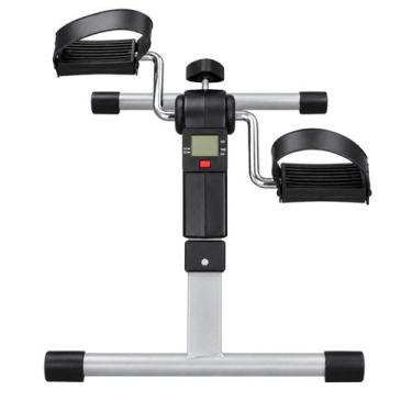 Imagem de Mini Bike Ajustável com Monitor para Exercícios de Pernas e Braços - O