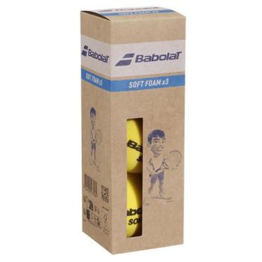 Imagem de Bolas de Tênis Babolat Iniciação Soft Foam X3