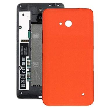 Imagem de DESHENG Peças sobressalentes capa traseira da bateria para Microsoft Lumia 640 (preto) (cor : laranja)